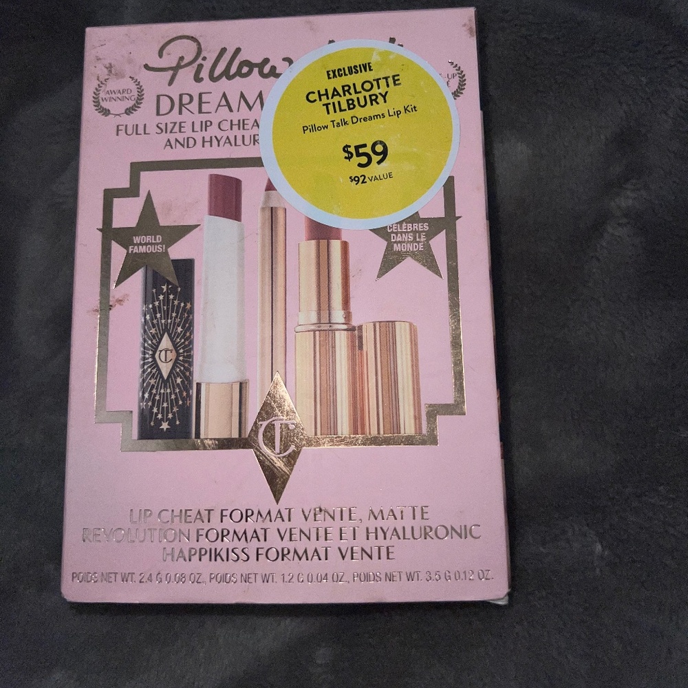 Charlotte Tilbury Dream Lips kit new in box